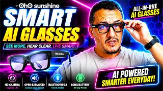 OHO 4K Smart Glasses Review: AI Chat, Real-Time Translation & Recording Features Tested!