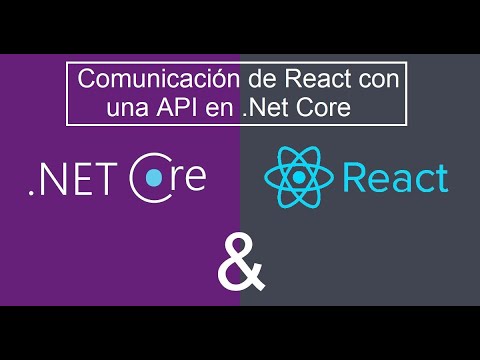 Comunicación de React con una API en .Net Core - YouTube