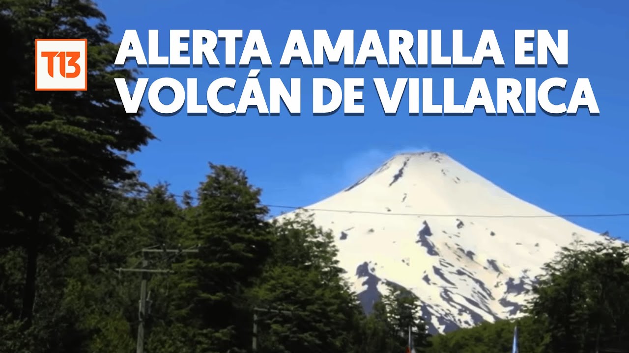 Así sería una erupción del volcán Villarrica