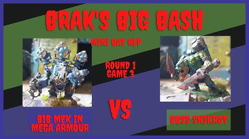 WARHAMMER 40K ORK VS ORK MINI BATTLE REPORT