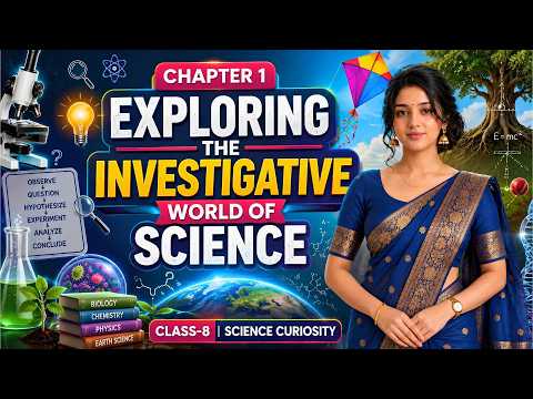 Chapter-1 Exploring the Investigative World of Science | Class 8 Science Curiosity | Animated Video