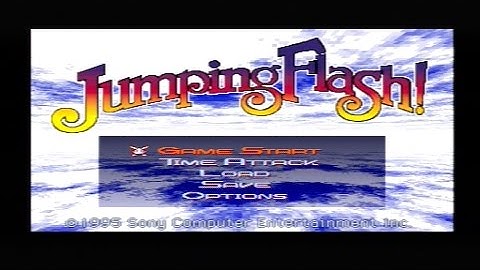 [Ps1] Introduction du jeu "Jumping Flash!" de l