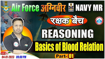 Blood Relation Reasoning Tricks | Agniveer Airforce Reasoning | Reasoning For Navy MR By Rakesh Sir