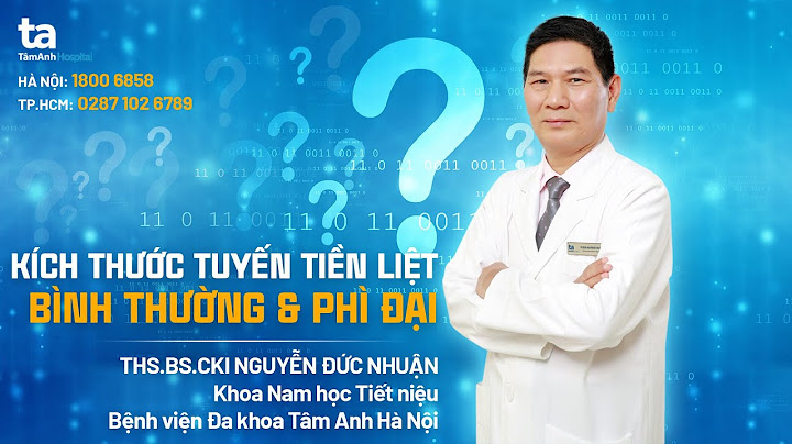 Kích thước trung bình của tuyến tiền liệt