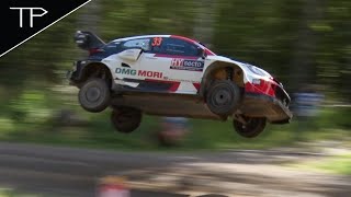 WRC Secto Rally Finland 2022 - Saturday jumps &amp; slides