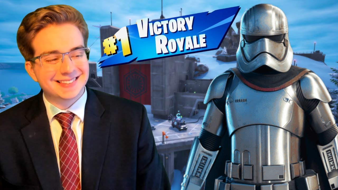 Landing First Order Base Until I Win - Fortnite - YouTube