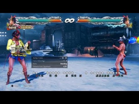 NapBlack's 66 Damage Josie Counterhit 4 Combo 10 Hits Easy Execution! Season 4.22 Tekken 7
