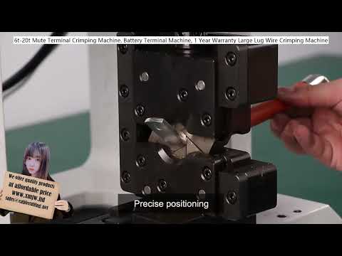 6t-20t Mute Terminal Crimping Machine, Battery Terminal Machine, Large Lug Wire Crimper