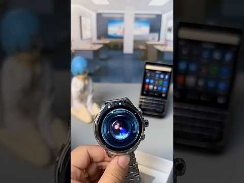 Round Camera Smartwatch Unboxing | Cutting-Edge Tech Meets Timeless Design! #shorts