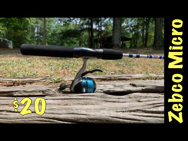 Zebco Fishing Rod And Reel Combo Review $20 