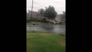 Lluvia en Riverside CA