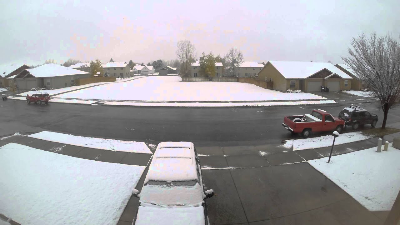 Bozeman Snow Timelapse YouTube