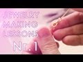 DIY: JEWELRY MAKING BASICS: No.1. Working with chains, clasps, jump rings