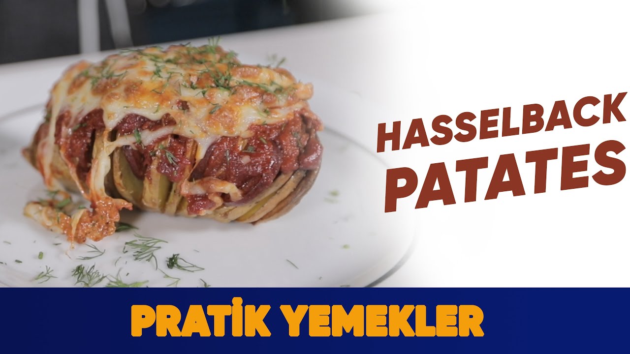 Hasselback Patates / Akordiyon Patates : Burak ALKAN ile Pratik Yemekler
