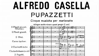 Alfredo Casella - Pupazzetti, per orchestra da camera, Op. 27c (1920)