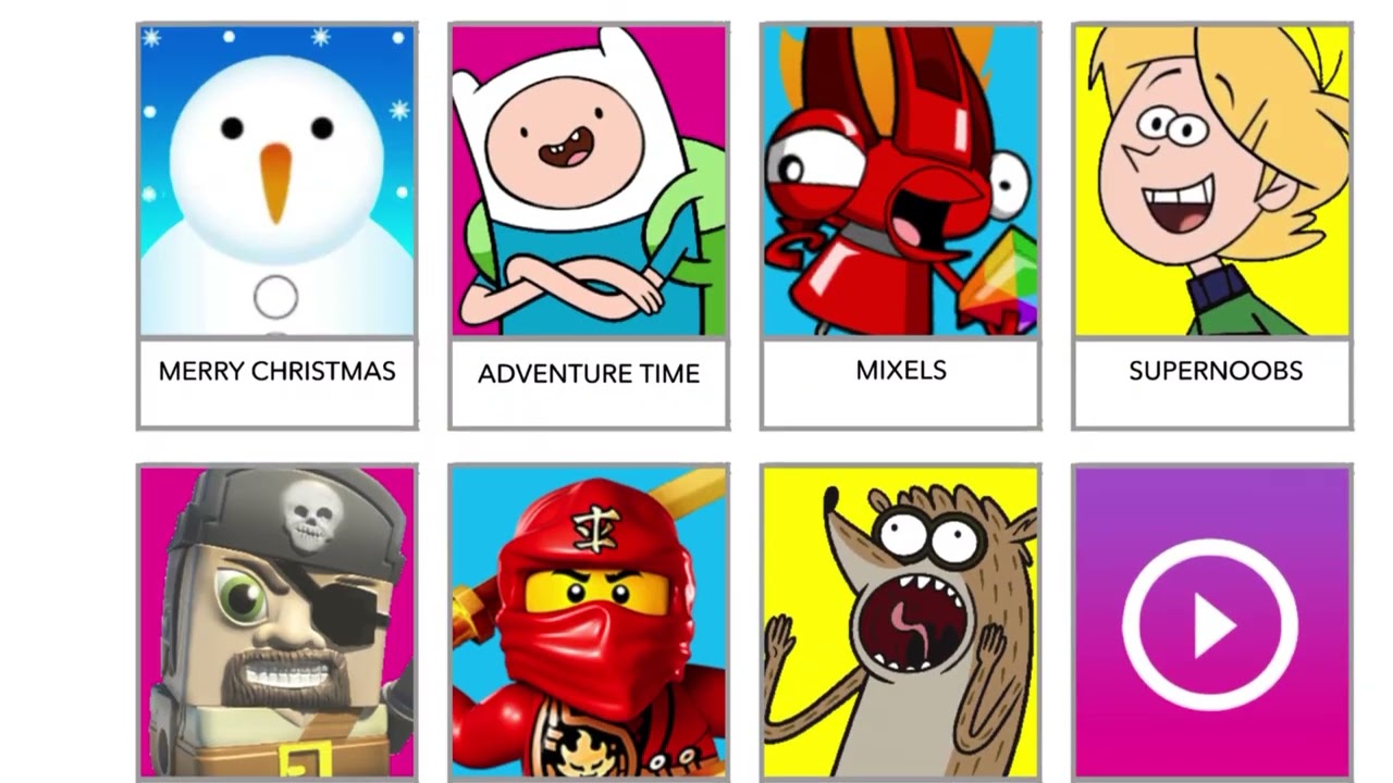 Cartoon Network App Peg + Cat Gumball Steven Universe Be Cool, Scooby-Doo! We Bare Bears CG