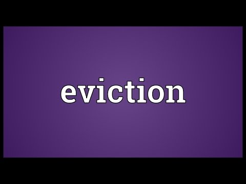 Eviction Meaning