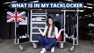 WHAT'S IN MY TACK LOCKER? International show edition...