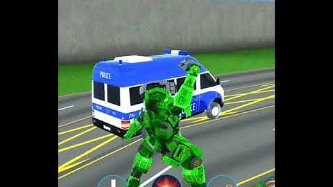Army Bus Robot Car Game - Transforming robot games(4)