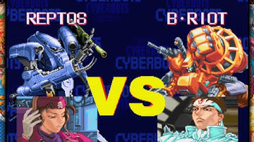 Cyberbots Fullmetal Madness Mary Miyabei Arcade Mode Capcom Fighting Collection