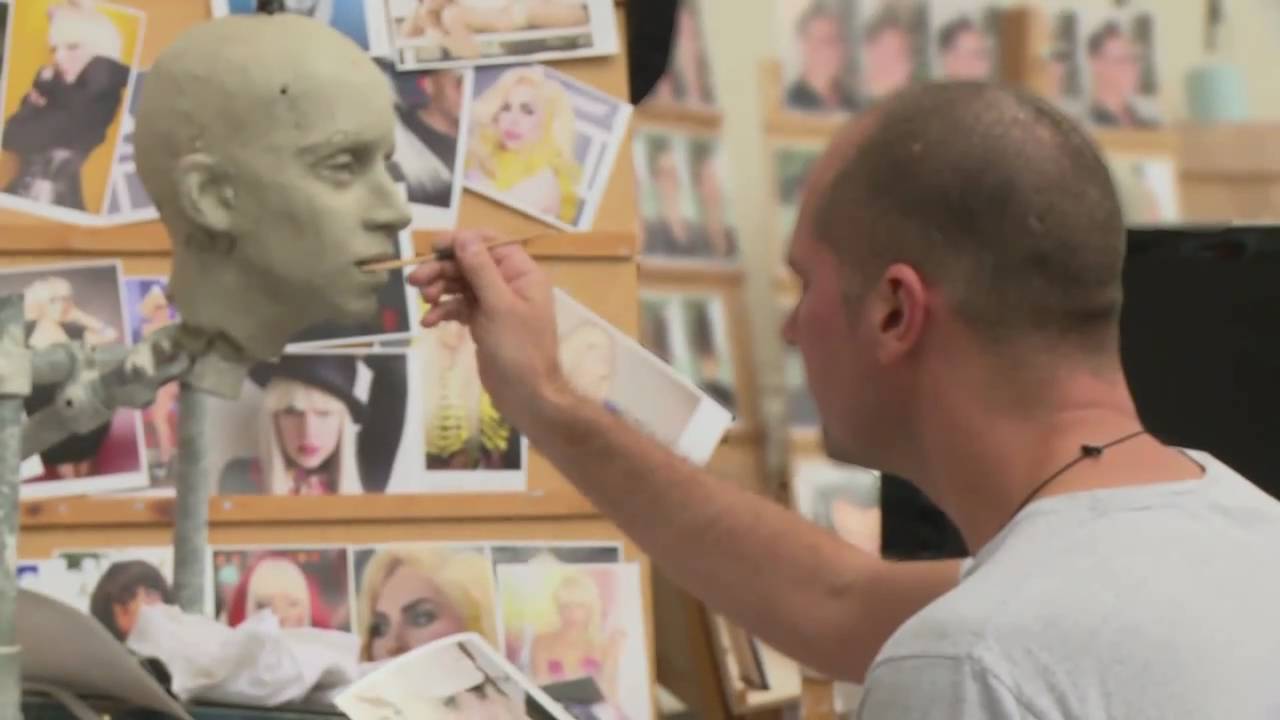 Lady GaGa´s Wachsfigur - Das Making Of
