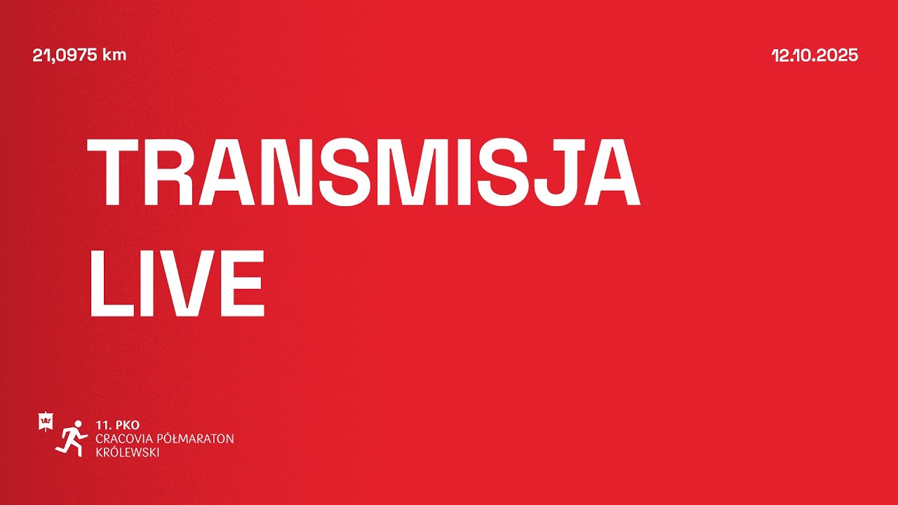 11.⁠ ⁠PKO Cracovia Półmaraton Królewski – transmisja na żywo