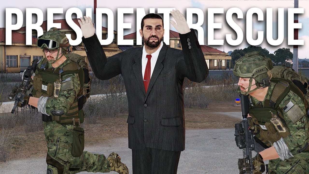 Arma 3 Milsim (2020) | Сможем ли мы спасти президента? | Многопользовательский геймплей