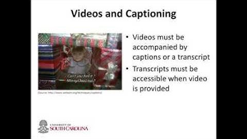 7 Ways to Make Your Class Accessible - Captioning and Transcripts