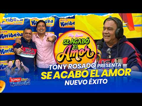 @TonyRosadoOficial presenta 'Se Acabó el Amor' en el Súper Show de La Karibeña ❤️