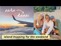 COLLEGE WEEKEND VLOG | island hopping to kauai