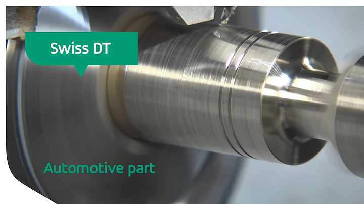 Tornos Swiss DT 26 - Automotive part