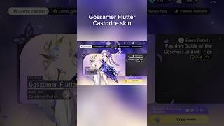 Gossamer Flutter - Castorice skin #HonkaiStarRail #Castorice #gaming #ForYouPage #fyp
