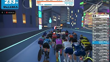 zwift- insider tiny race (1 of 4) Rooftop Rendezvous (B)