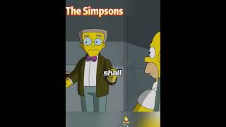 Mr. Burns pays a million dollars just to be Homer’s friend. #thesimpsons #funny #fyp #cartoon