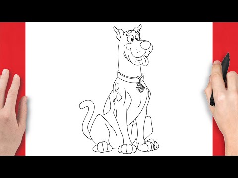 Como desenhar Scooby Doo