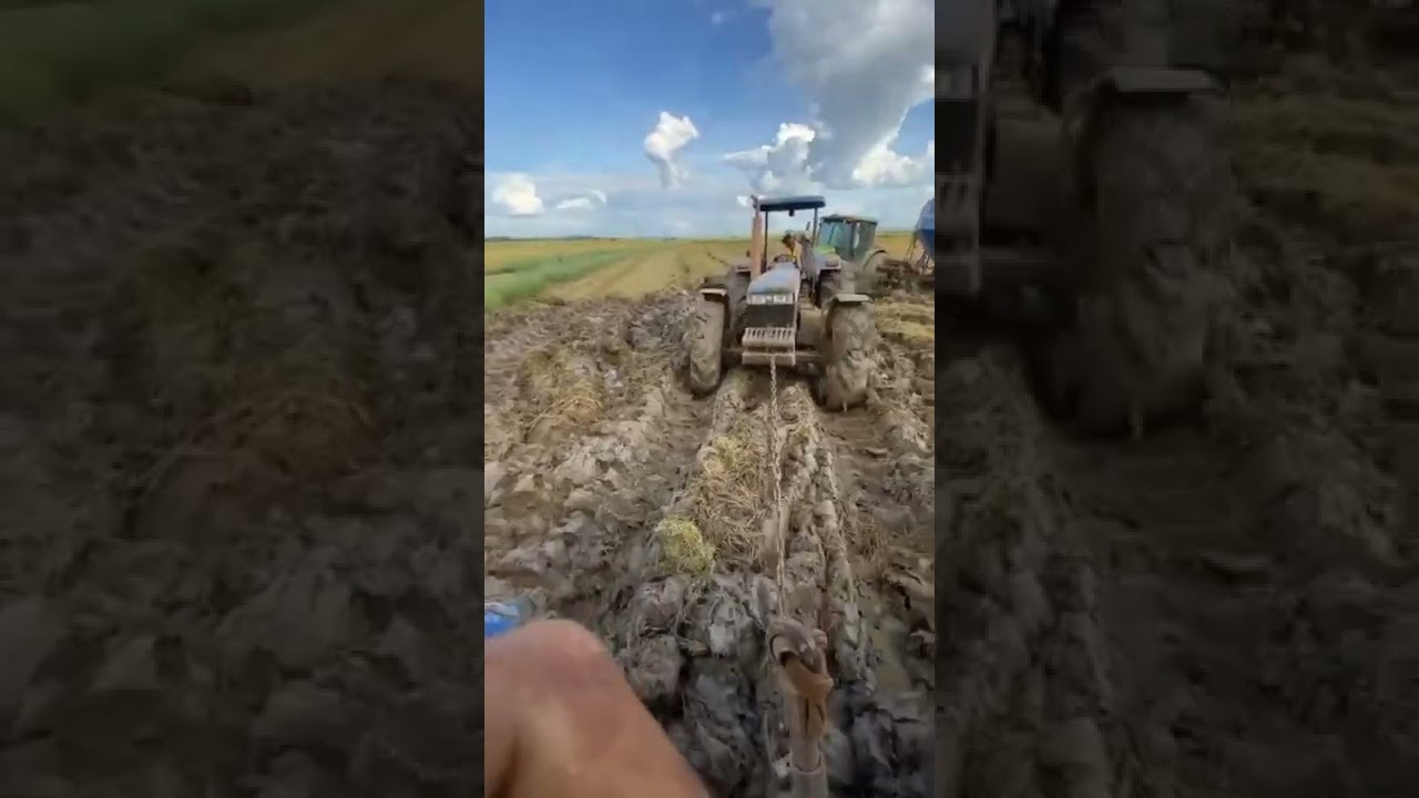 TRATOR NO ATOLEIRO 😱😱