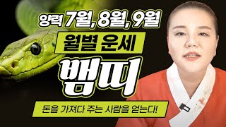 2022년 하반기운세 뱀띠운세양력 7월,8월,9월 뱀띠 월별 운세광주점집 전라도광주점집 태극신당