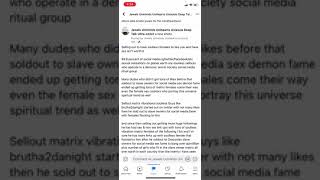 Selling out to have soulless females to like you and have sex isn't worth it (sellouts exposed)