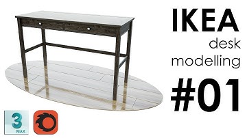 3dsmax Ikea Table Modelling Tutorial - part 01