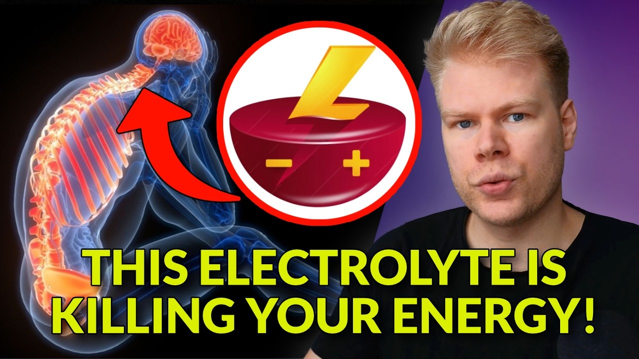 Прорывное исследование: этот электролит ВЫЗЫВАЕТ хроническую усталость и длительный COVID.