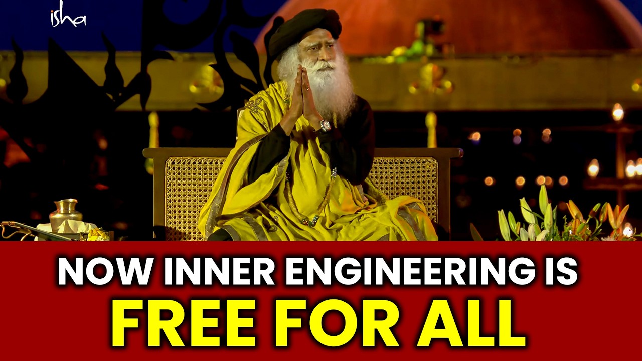 Sadhguru Just Made Inner Engineering FREE for Everyone! | Mahashivratri 2026