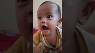 bayi ngaji |sudah bisa bilang huruf A Masya Allah tabarak Allah #viral #babyhappiness