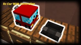 Minecraft - How to make an Rc Car With Controller