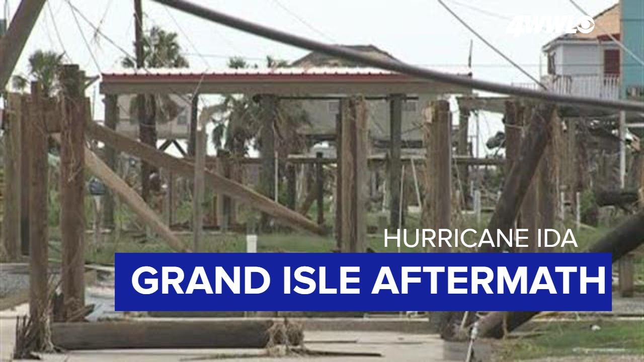 Ida aftermath: Grand Isle