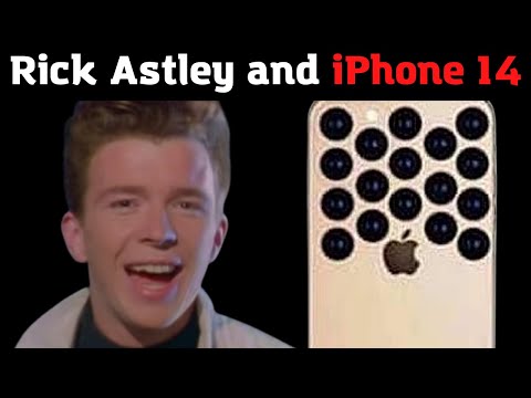 Rick Astley buys an Iphone 14