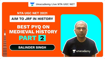 Aim to JRF In History- Best PYQ on Medieval  History Part-2 | Salinder