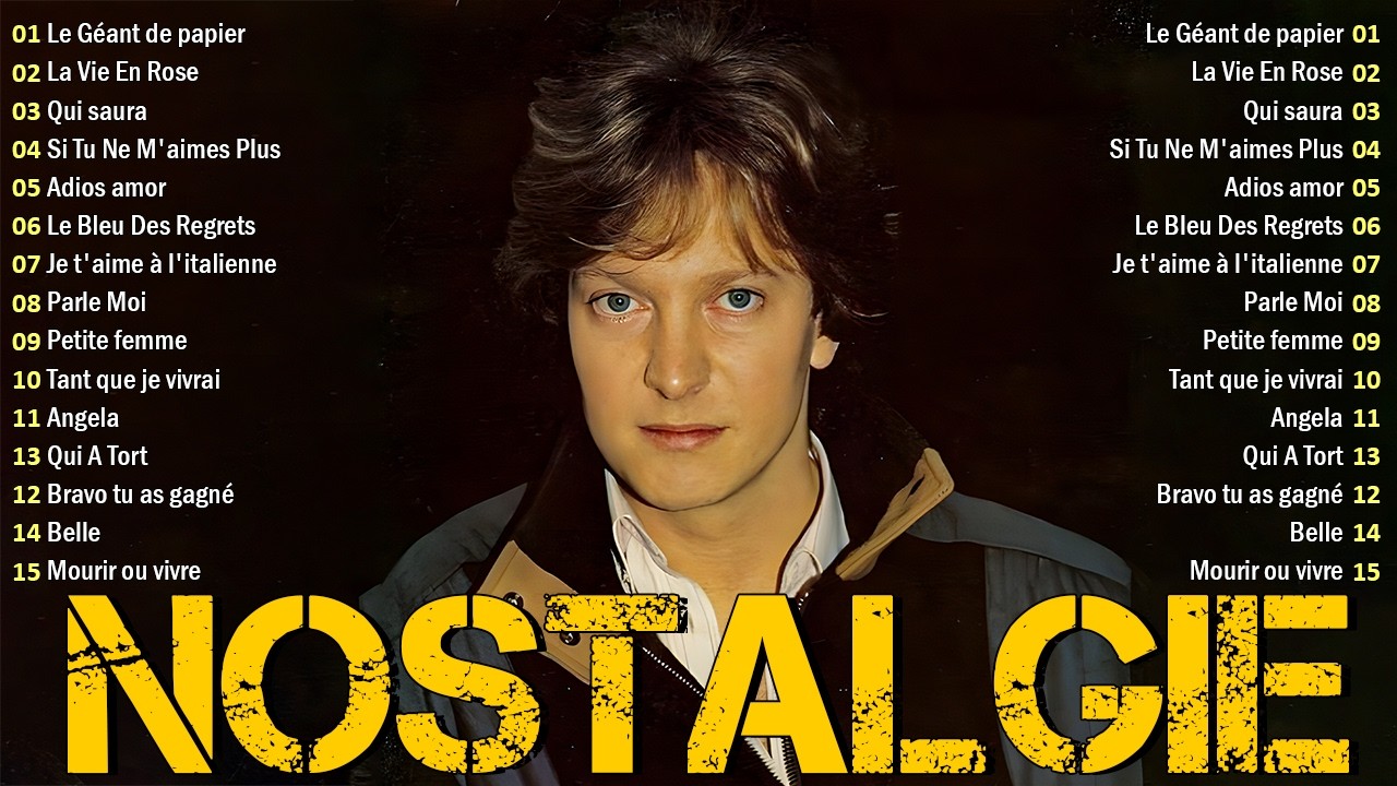 Chansons Françaises d’Hier💿Jean-Jacques Lafon, C. Jérôme, Mike Brant, Claude Barzotti...