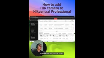 how to add camera to hikcentral professional