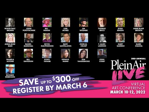 3rd Annual Plein Air Live: Virtual Art Conference