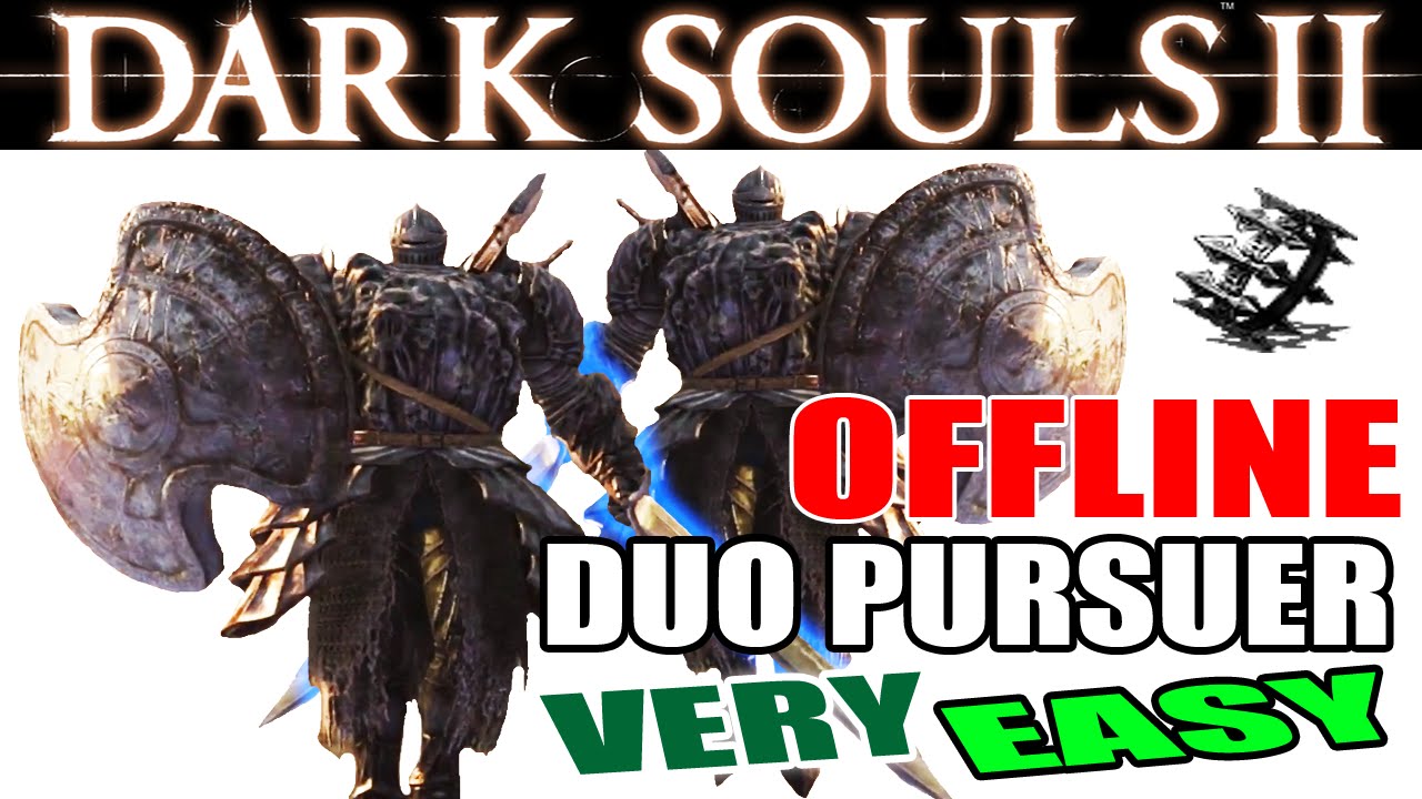 Dark Souls 2 NG++ BOSS Dois Perseguidores 